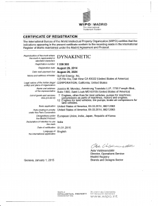 DynaKinetic_WIPO Madrid_Cert of Reg_29Aug14